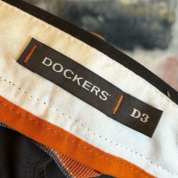 5 for $25🔥38X30 Dockers D3 Classic Fit Brown Pants - Picture 4 of 6